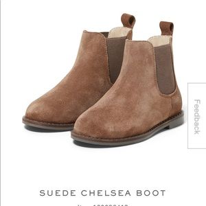 Janie & Jack toddler suede Chelsea boot